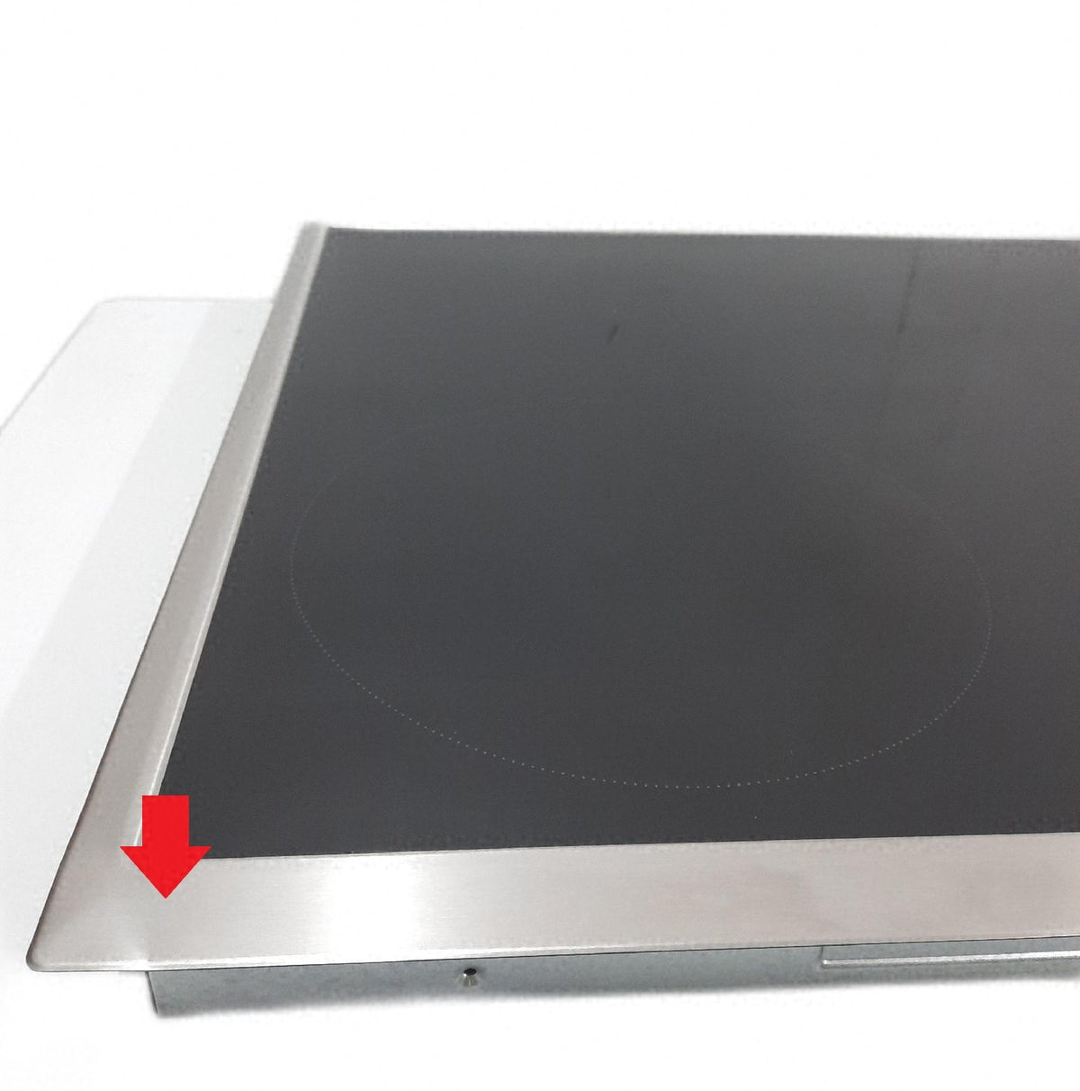 AEG IKB6431AXB Kochfeld Autark Induktion Hob2Hood 60 cm Edelstahlrahmen Ecken leicht verbogen