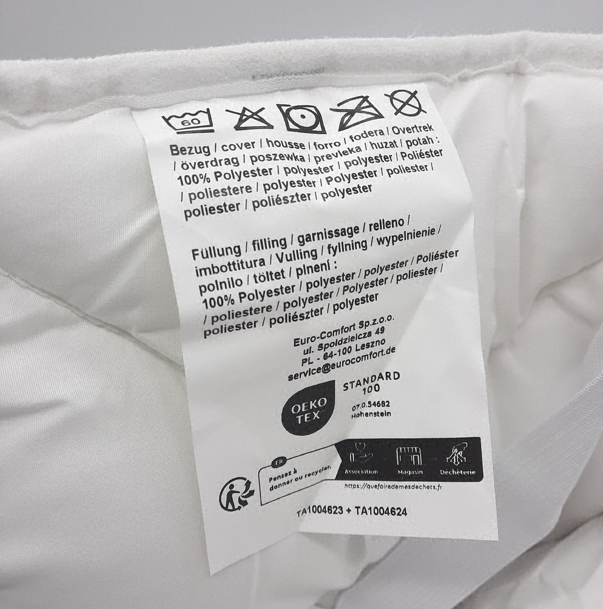 sleepling Matratzenschoner 90x200 cm Matratzenschutz Matratzenauflage Schutzauflage Schlafzimmer