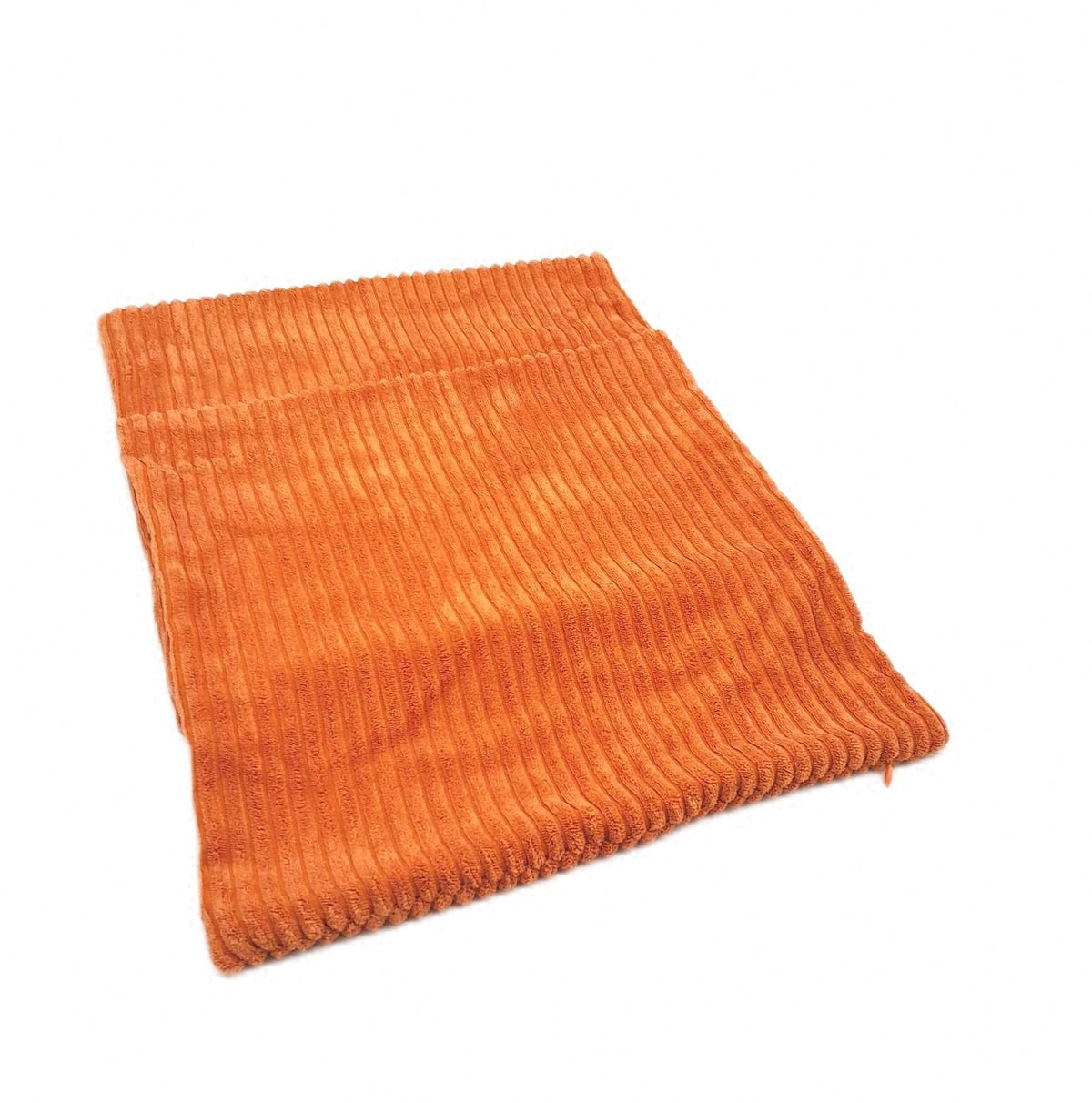 EMEMA Kissenbezug 50x50 cm Herbst Kordsamt Orange Dekokissenbezug Wohndecke Kissenbezüge