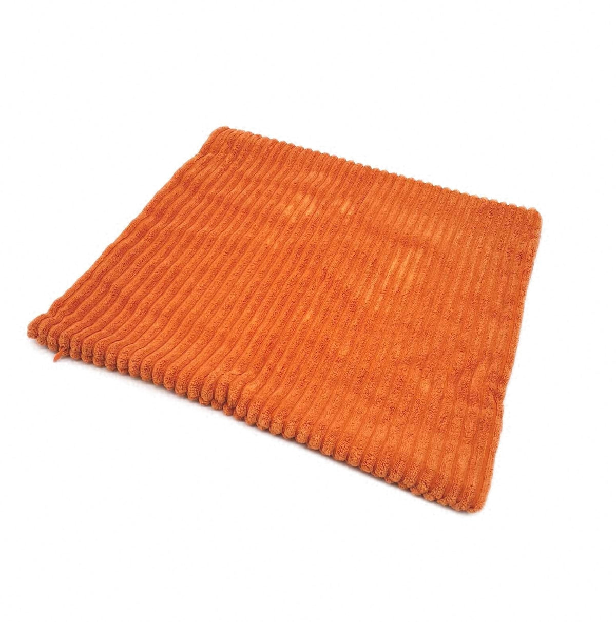 EMEMA Kissenbezug 50x50 cm Herbst Kordsamt Orange Dekokissenbezug Wohndecke Kissenbezüge