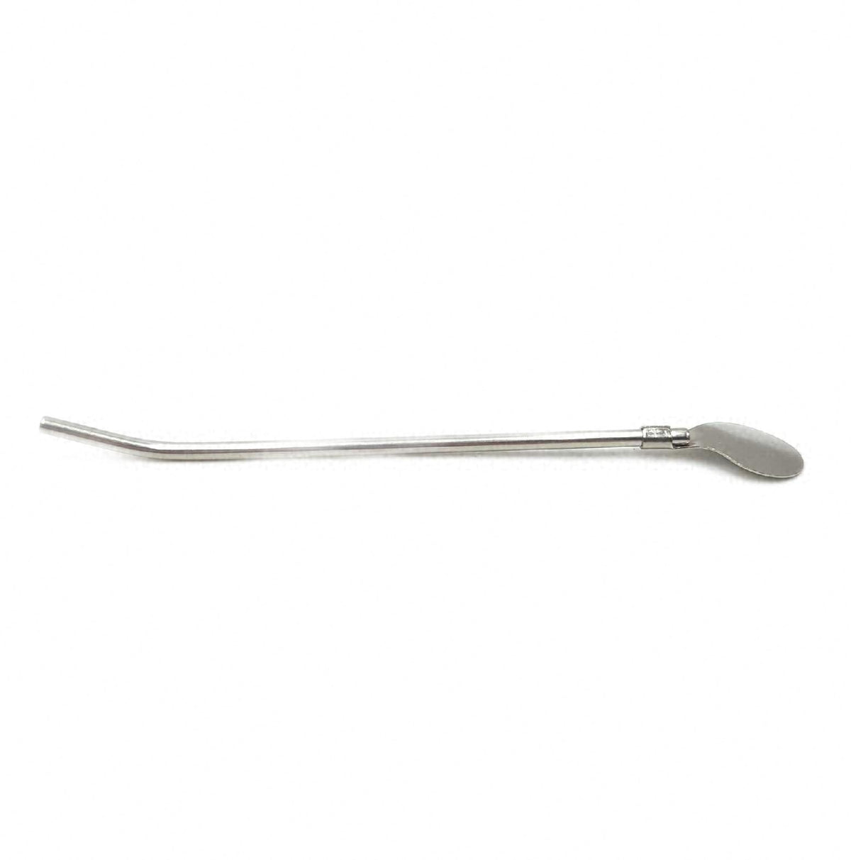 PCS Edelstahl Trinkhalmlöffel 12 Stück 21 cm wiederverwendbar mit 2 Reinigungsbürsten