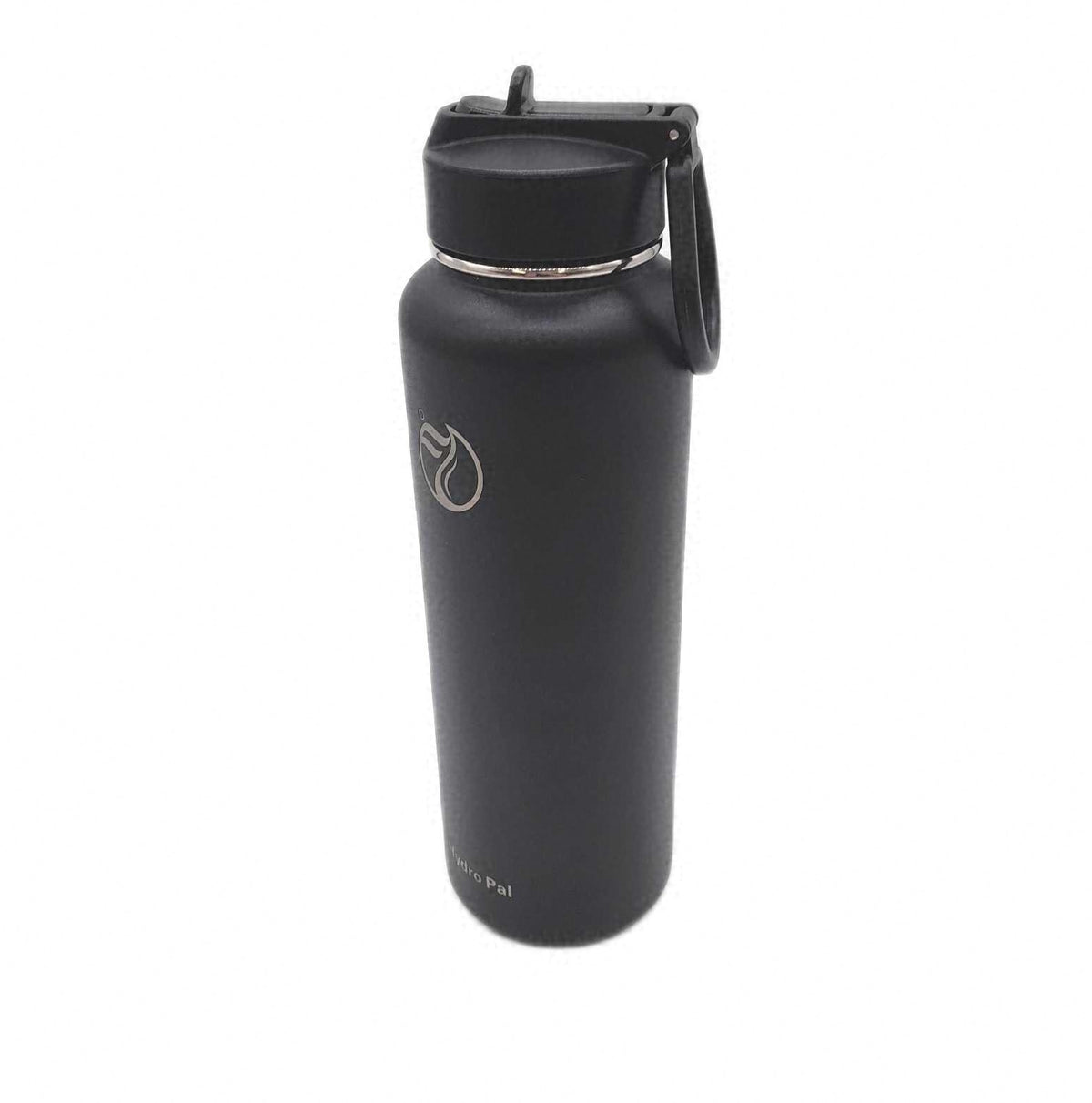 HydroPal Edelstahl Isolierflasche Trinkflasche 1 2L mit Strohhalm und 2 Deckeln