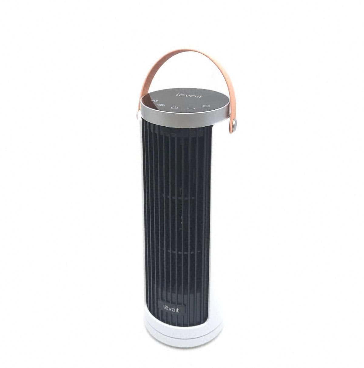 Levoit Mini 20dB leiser DC Turmventilator Mondweiß 33 cm Höhe bedientfeld leichte Kratzer