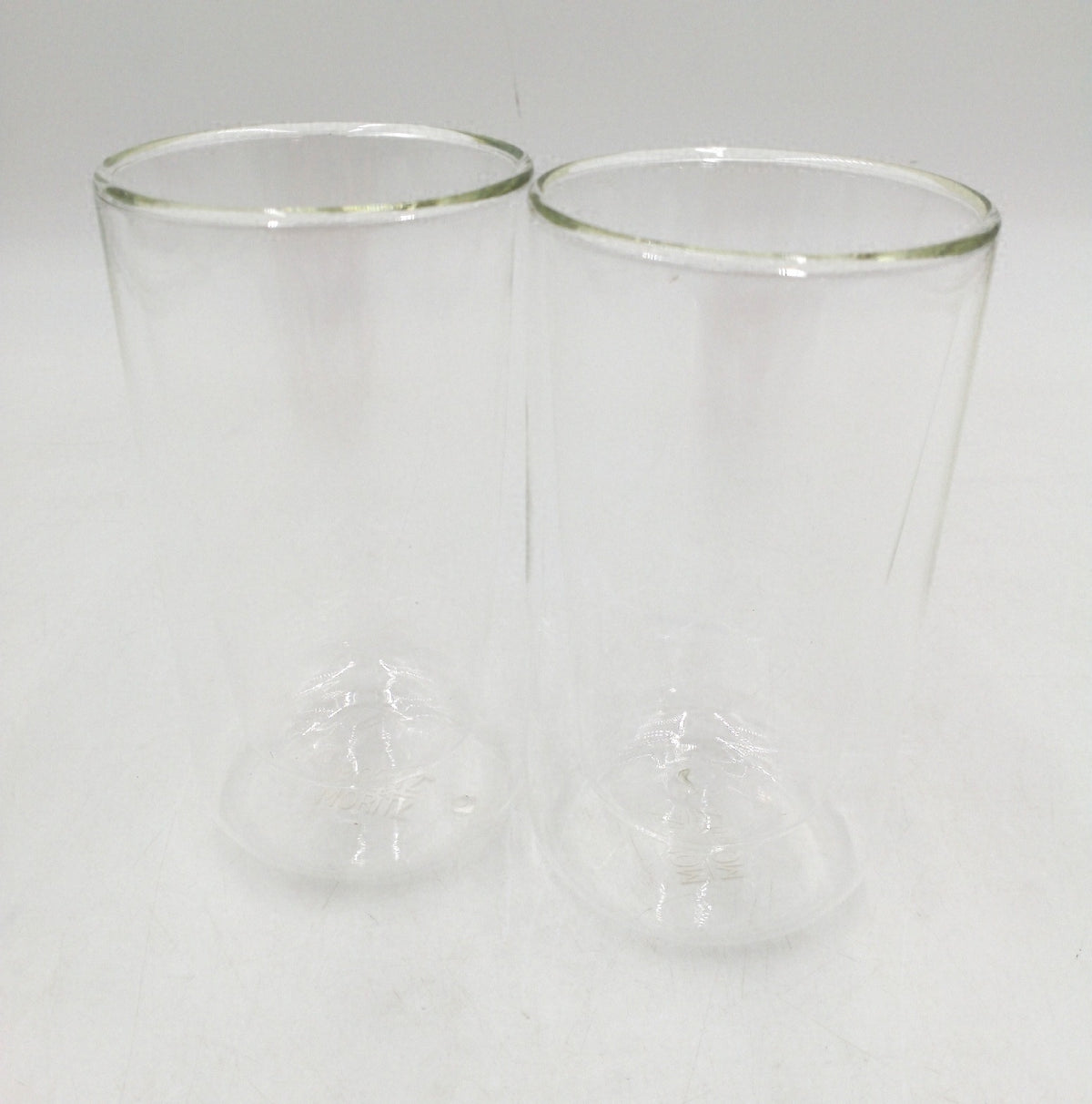 Moritz Moritz 2x 350 ml Trinkgläser Set Doppelwandig Doppelwandige Gläser Set