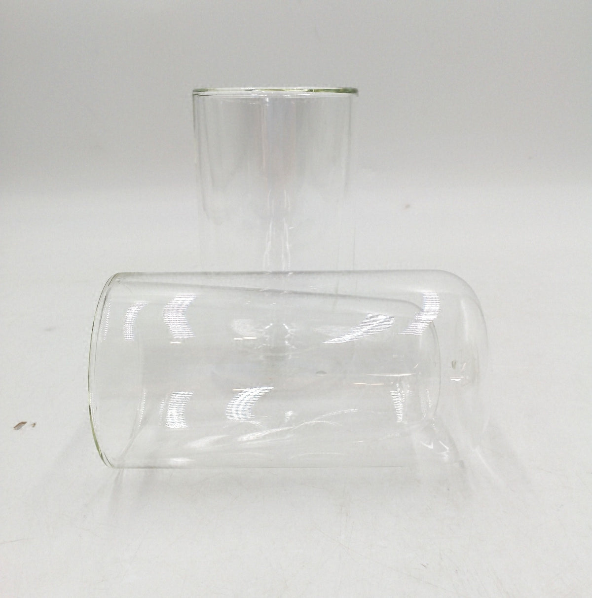 Moritz Moritz 2x 350 ml Trinkgläser Set Doppelwandig Doppelwandige Gläser Set