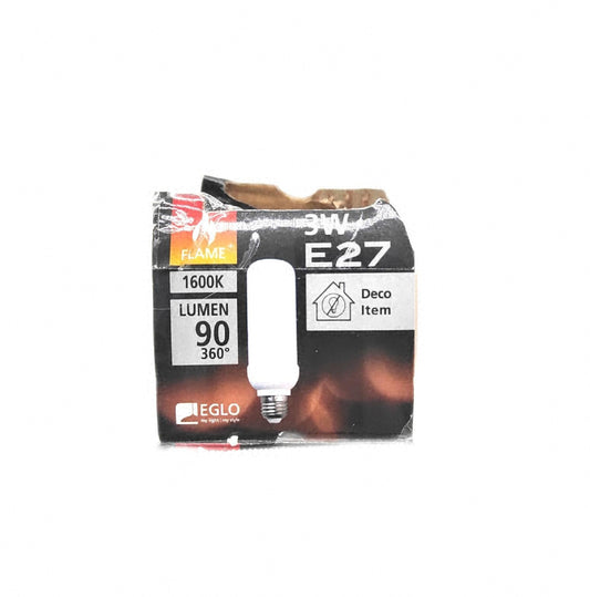 EGLO E27 LED Flammeneffekt Glühbirne Röhrenform warmweiß Stimmungslicht Lampe