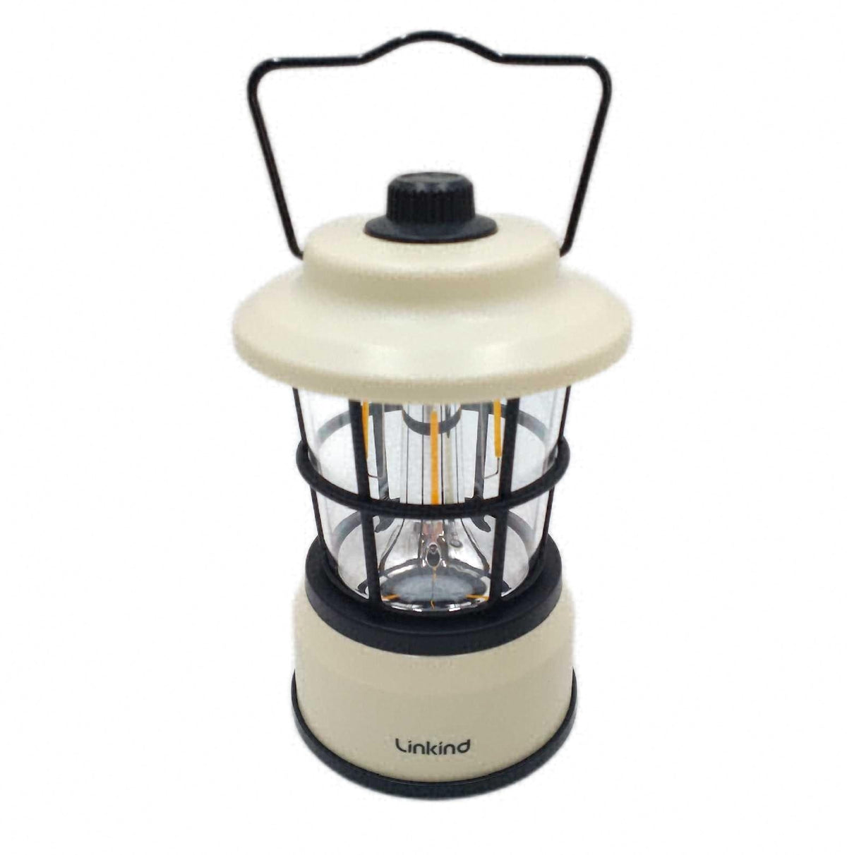 Linkind LED Campinglampe dimmbar 2 Farbe Camping Laterne batteriebetrieben Retro Design