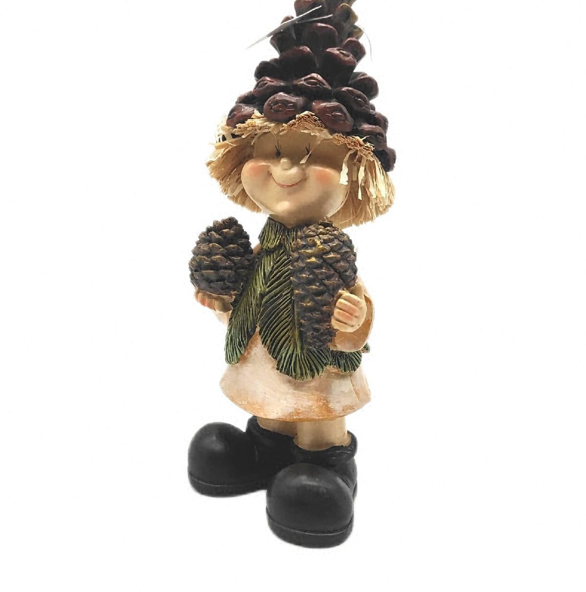 Sunny Toys 12663 Poly Tannenzapfen Wichtel circa 30 cm Figur 2 Fach Weihnachten Dekoration