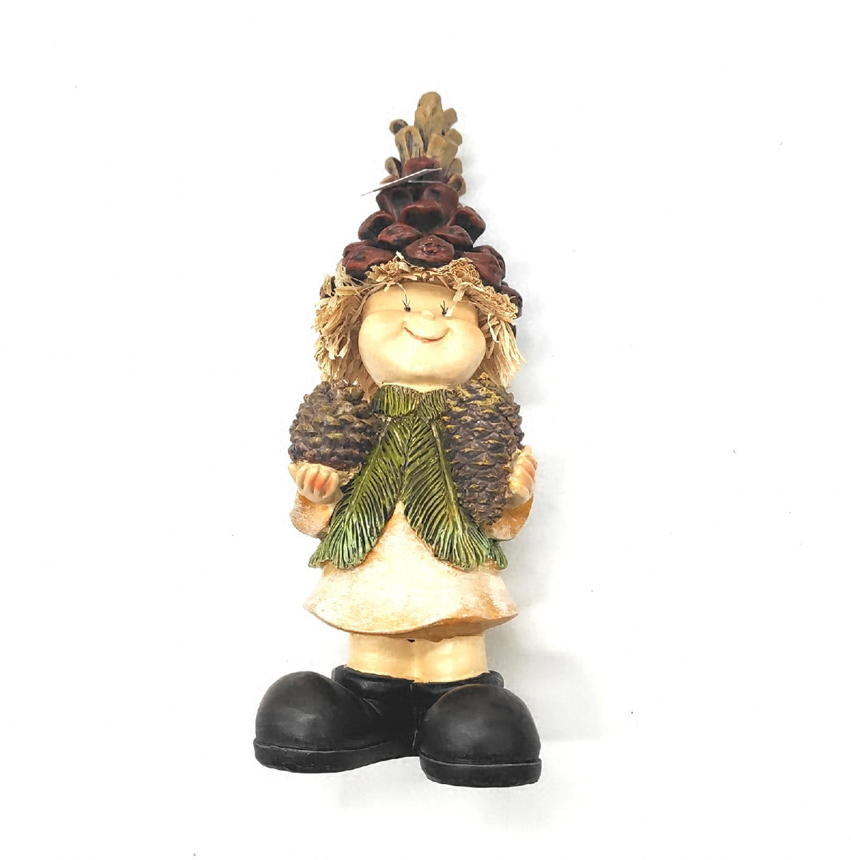 Sunny Toys 12663 Poly Tannenzapfen Wichtel circa 30 cm Figur 2 Fach Weihnachten Dekoration