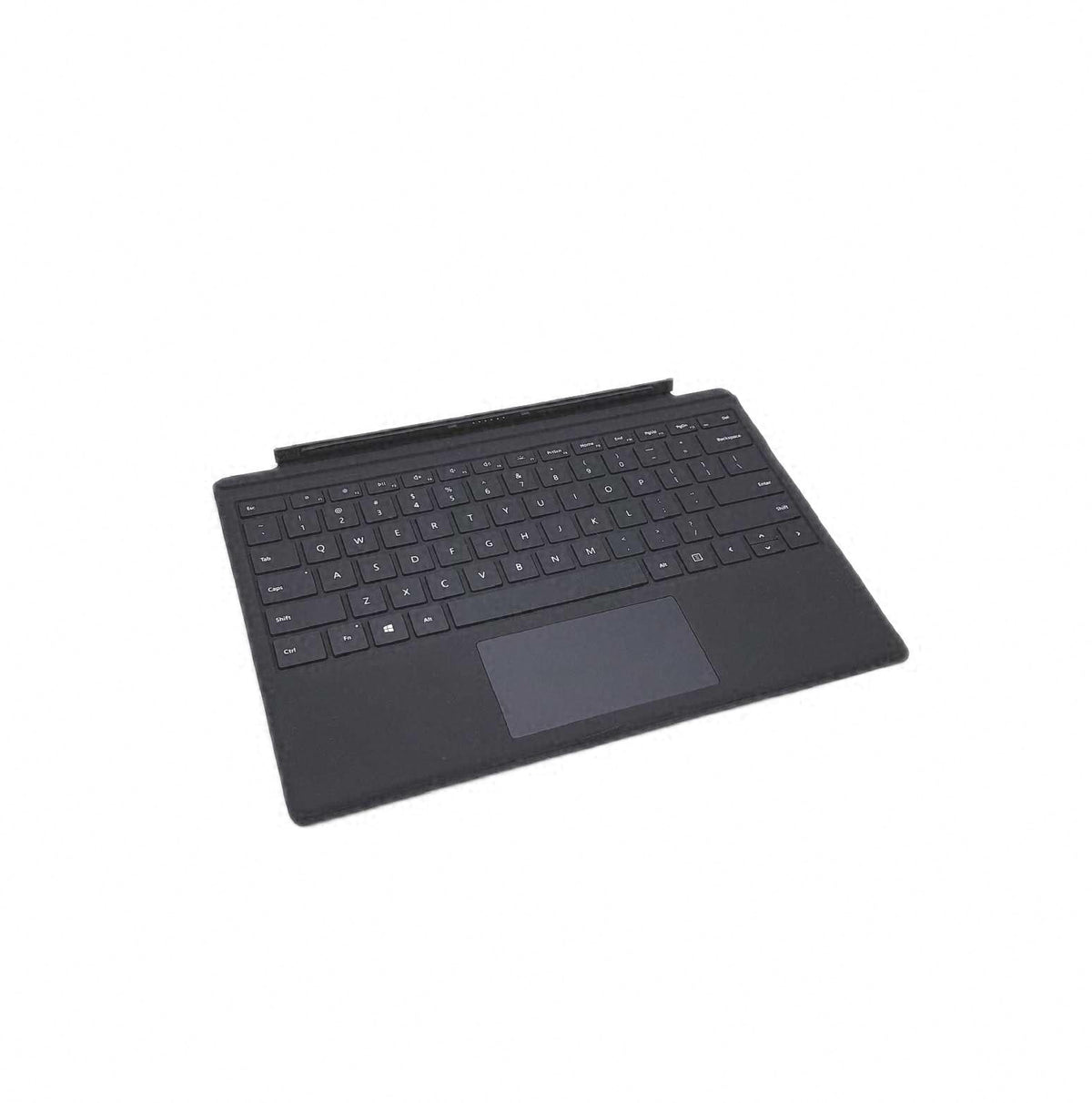 Microsoft Surface Pro Type Cover Surface Pro 4 7 QWERTY USA Schwarz mit Riss unter Bedienfeld