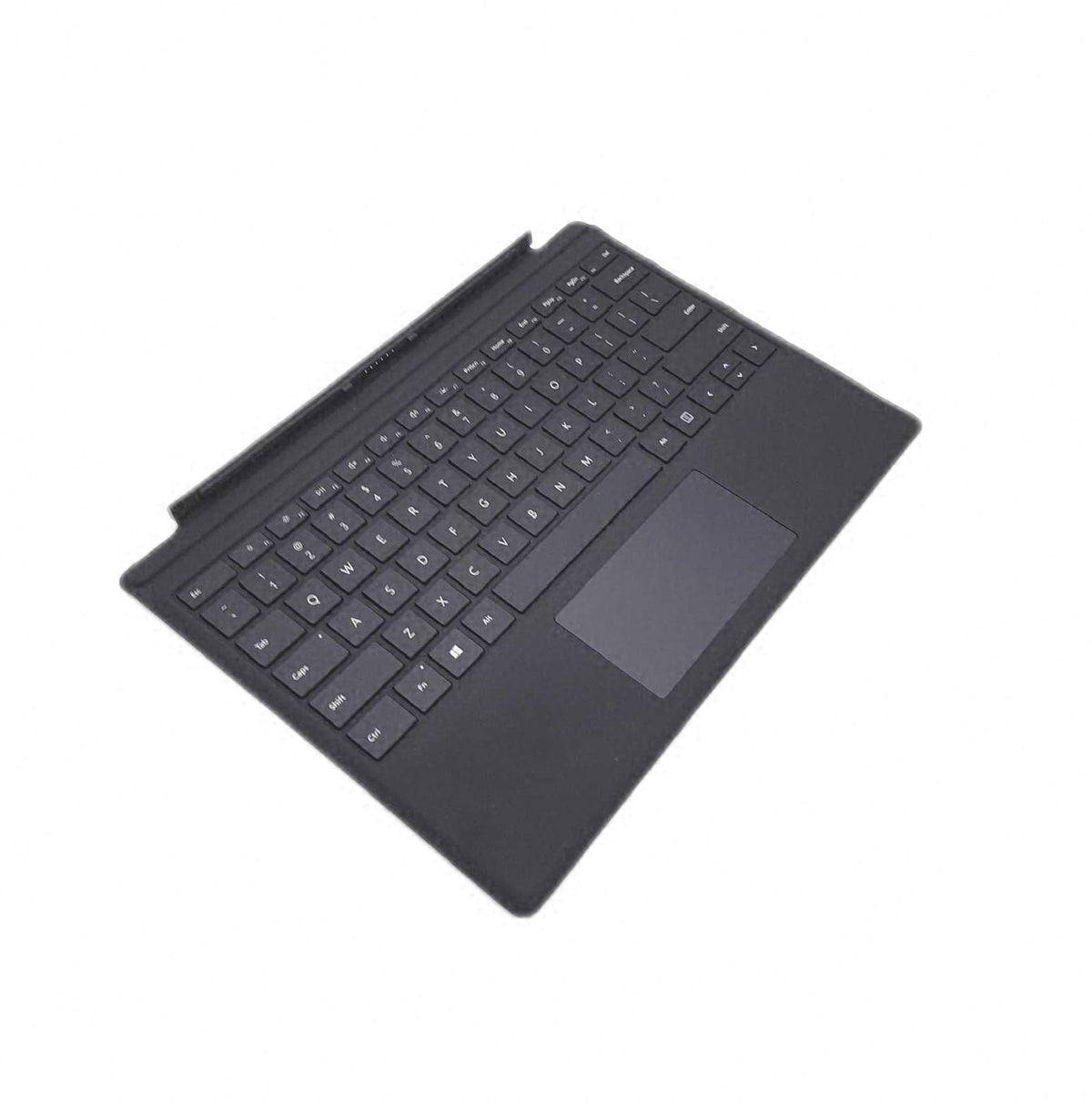 Microsoft Surface Pro Type Cover Surface Pro 4 7 QWERTY USA Schwarz mit Riss unter Bedienfeld