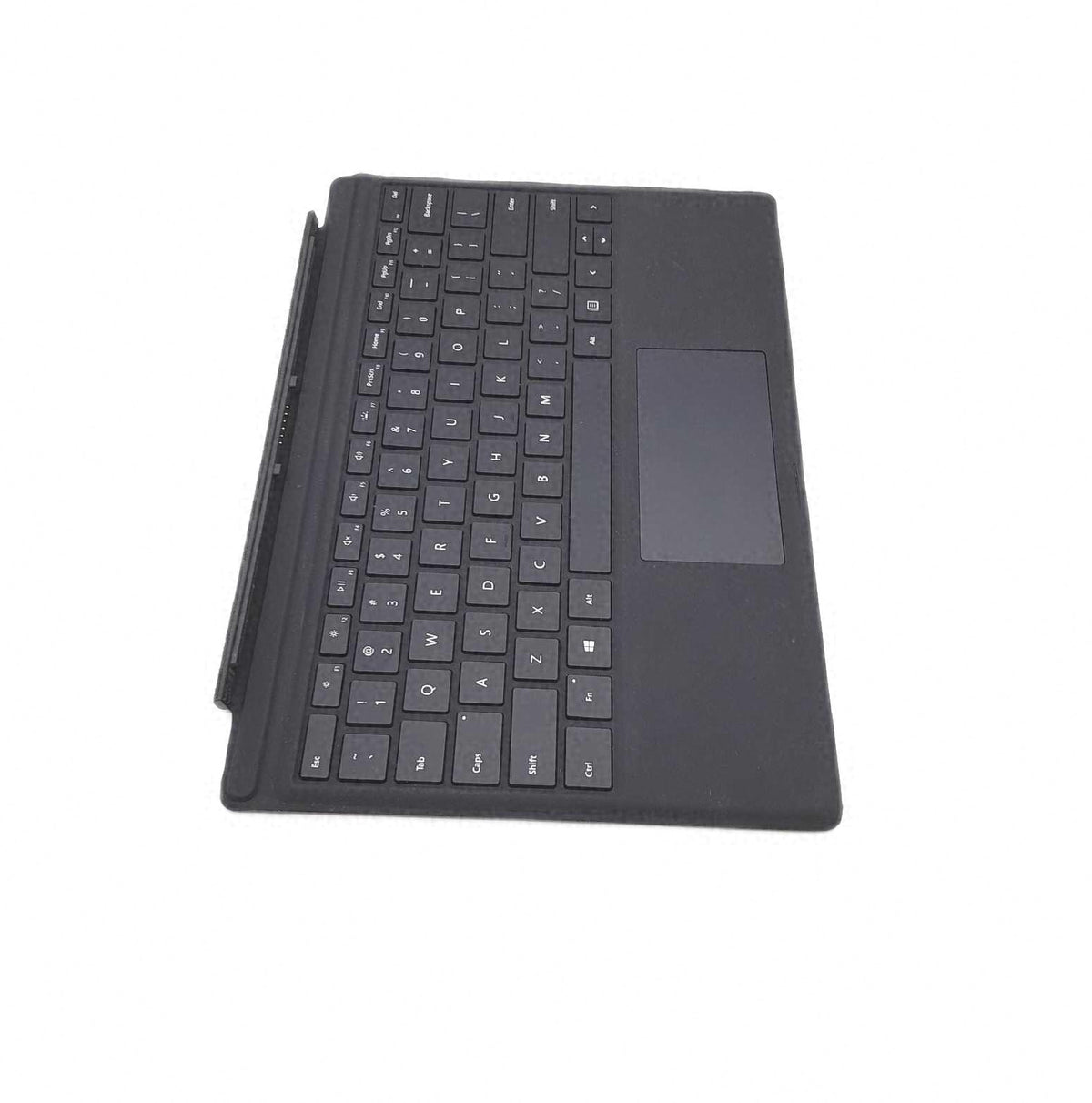 Microsoft Surface Pro Type Cover Surface Pro 4 7 QWERTY USA Schwarz mit Riss unter Bedienfeld