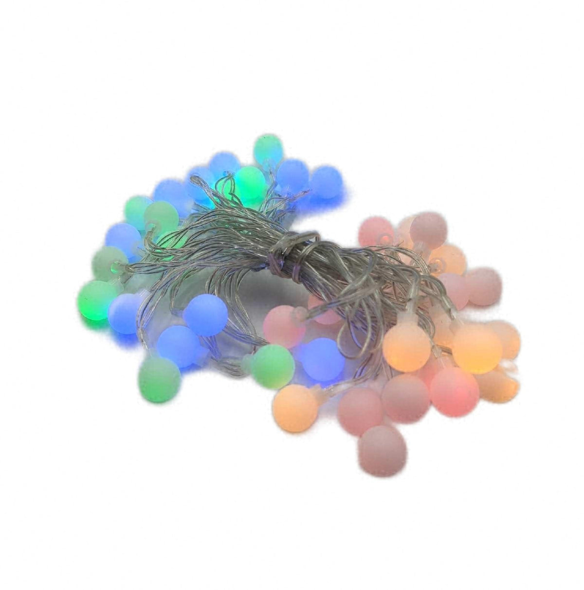 ZingBox USB Lichterkette Kugeln 6 Meter 40 LED Bunte Lichterkette Kugeln bunt