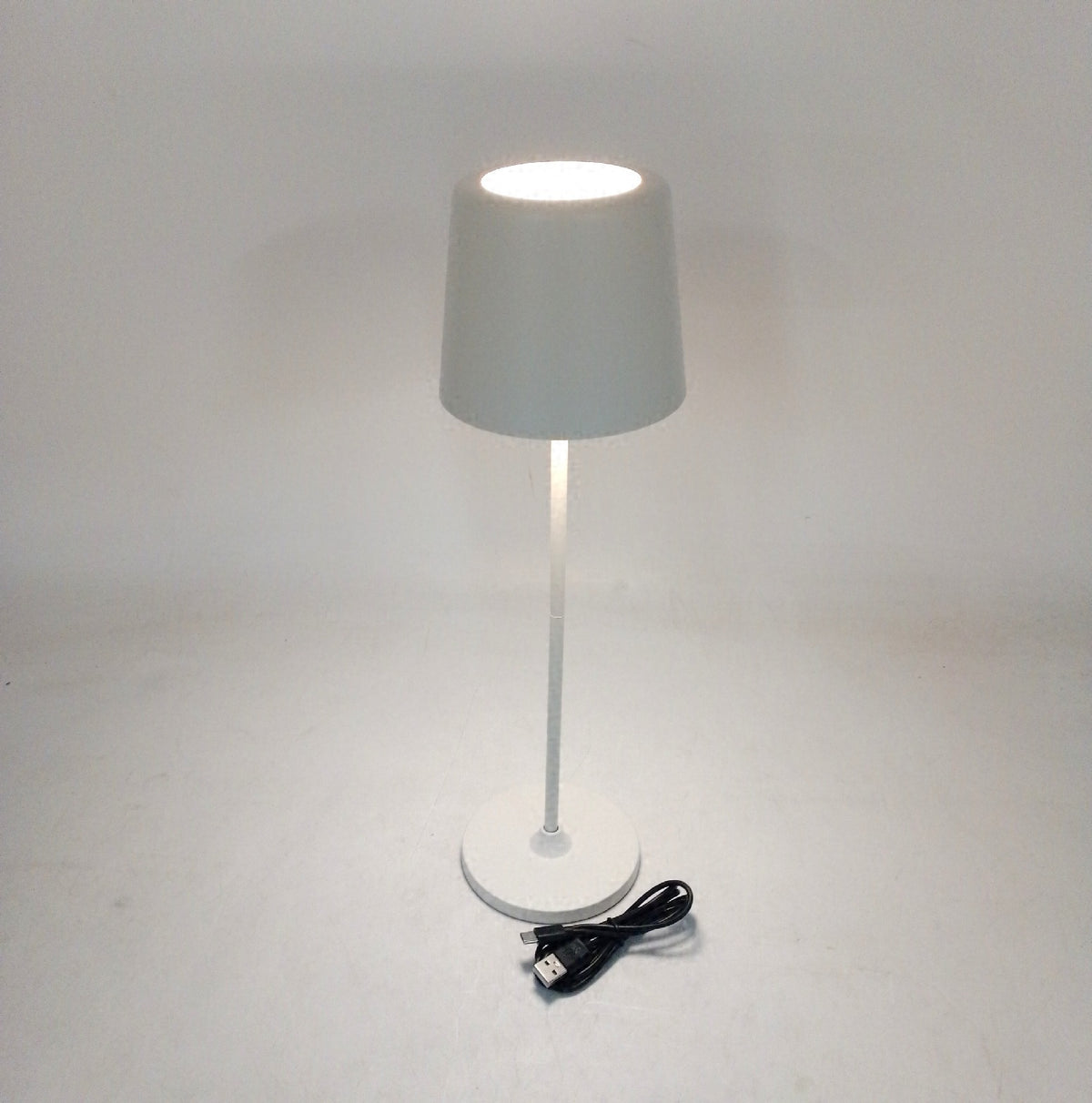 Lightbox LED Tischlampe 37 cm Höhe 23 cm Durchmesser 10 cm für Innen und Aussen