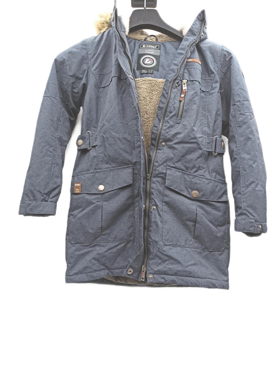Killtec Winterjacke Kinderbekleidung Hadara Jr Blau Denim Sportlich Warmhalten