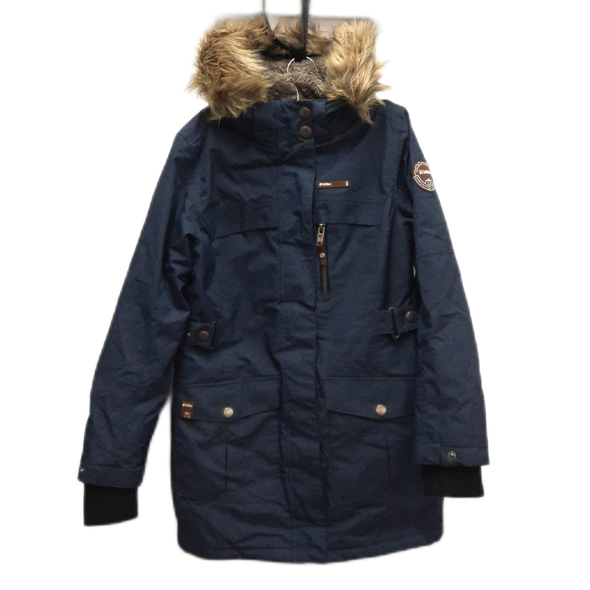 Killtec Winterjacke Kinderbekleidung Hadara Jr Blau Denim Sportl -Gr.152