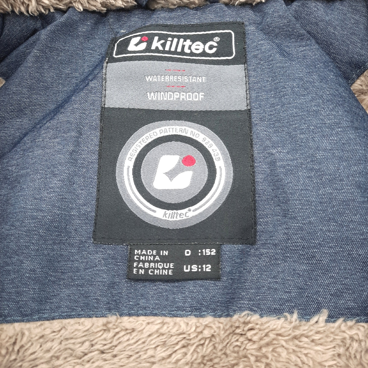 Killtec Winterjacke Kinderbekleidung Hadara Jr Blau Denim Sportl -Gr.152