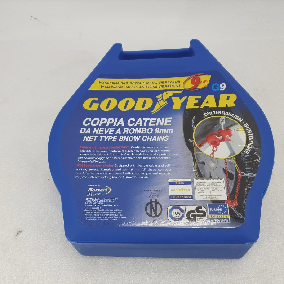 Goodyear Schneeketten Autozubehör G9 9 Mm Größe 120 Tuv Sicherheit