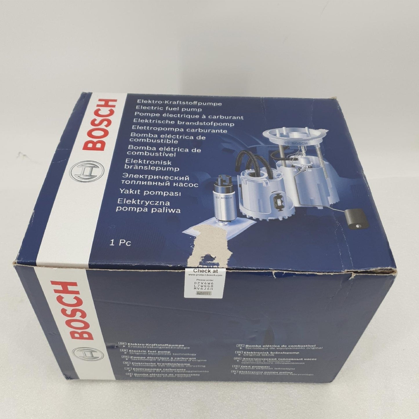 Bosch Kraftstoffförderer Autoersatzteile 0986580184 Leistung Benzinpumpe für