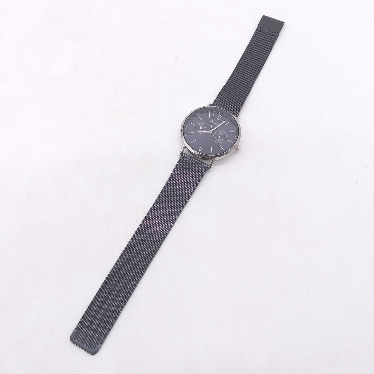 BERING Damen Uhr Quarz Blau Silber Defekt ohne Funktion Armband defekt