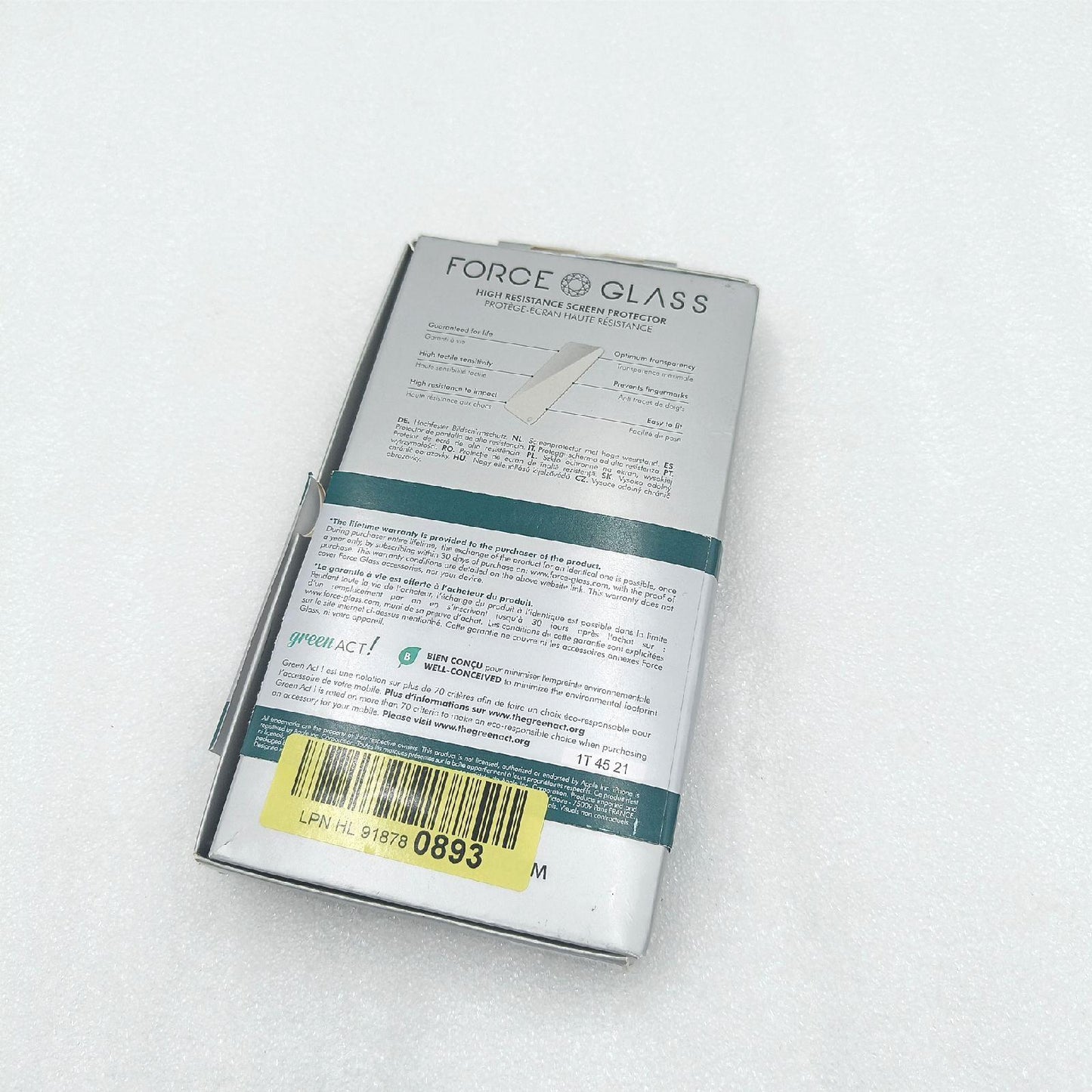 Force Glass Displayschutzfolie iPhone Zubehör iPhone 13 Pro Max Schutz Glas Härte