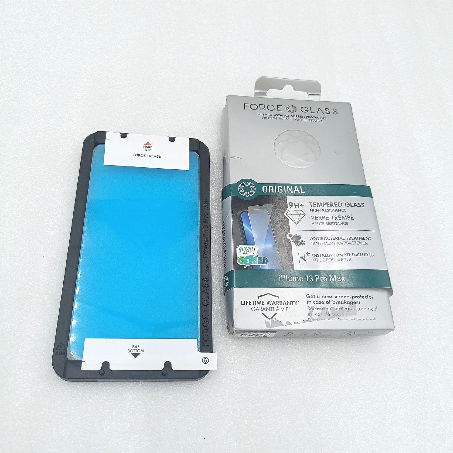 Force Glass Displayschutzfolie iPhone Zubehör iPhone 13 Pro Max Schutz Glas Härte