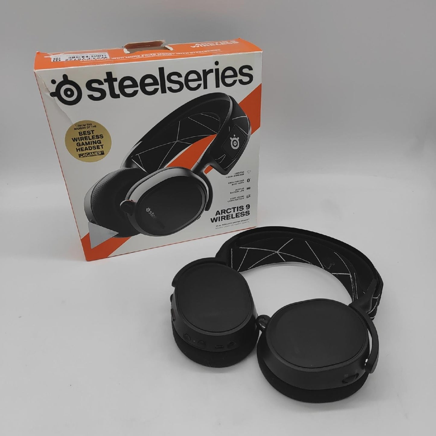 SteelSeries Arctis 9  Dual Wireless Gaming Headset  Verlustless 24 GHz  - Defekt