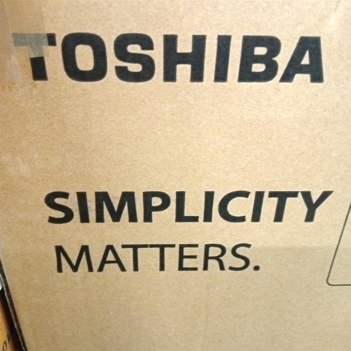 Toshiba Mikrowelle Küchengerät MV AM20TBK 20 Liter 800