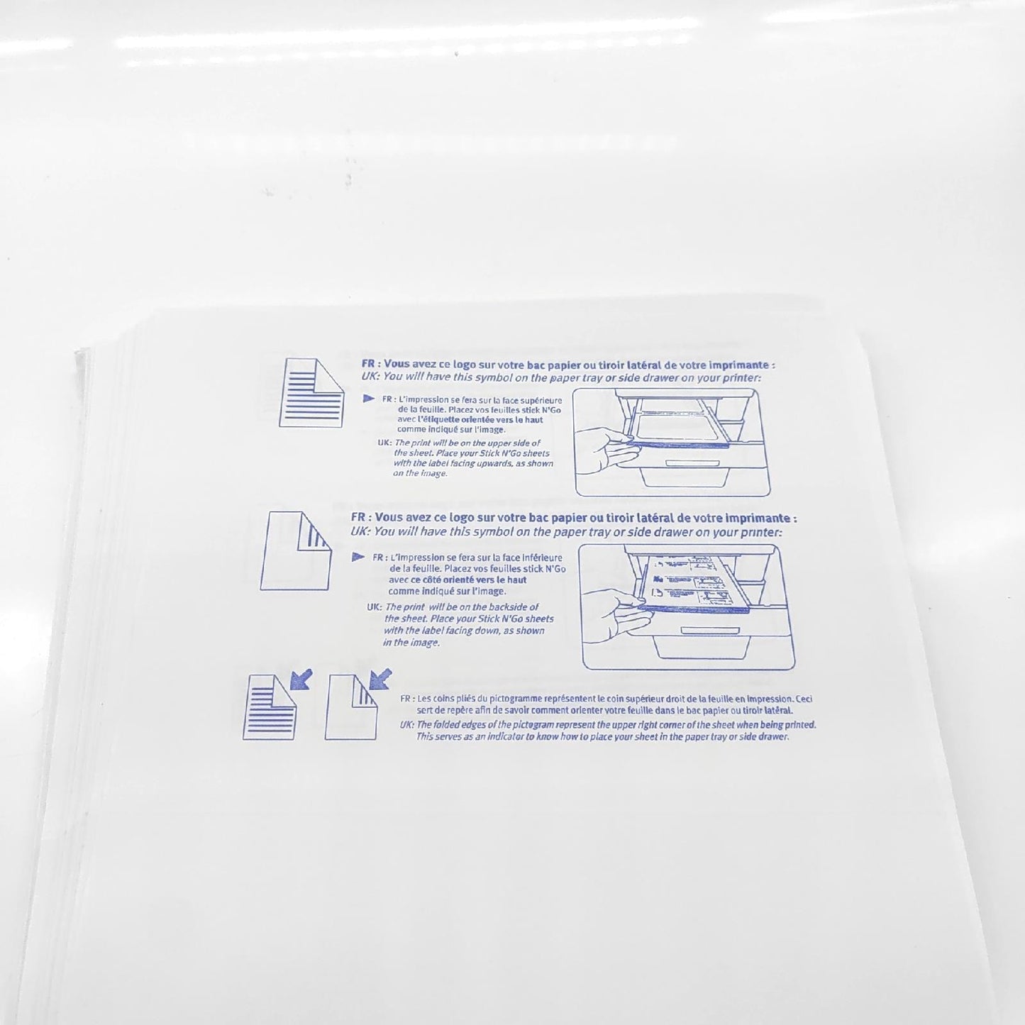 Stickngo Versandetiketten Etiketten Zubehör Colissimo 120x164mm selbstklebend zum Bedrucken