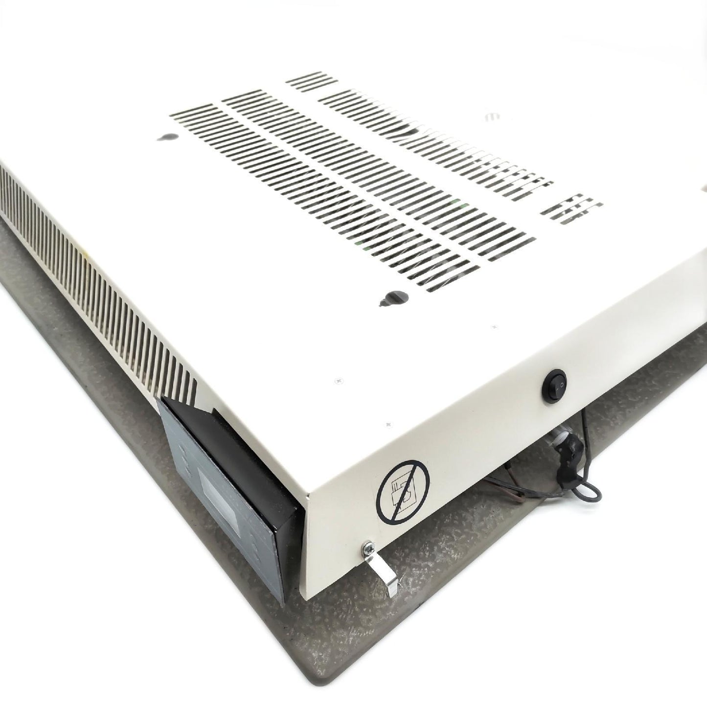 Emerio Speicherstein energiespar Heizgerät, SH-122562, MADE IN EUROPE, perfekte Effizienz aus Infrarot/Konvektor/Heizlüfter, IP24, Asturian Marblestone Design, Wandmontage, 2000 Watt