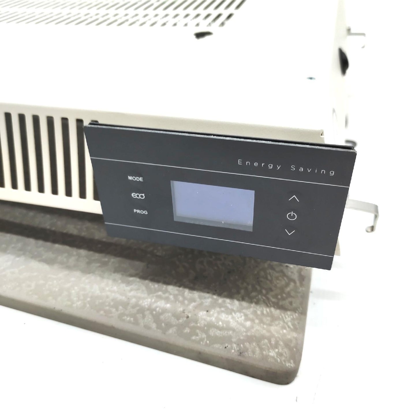 Emerio Speicherstein energiespar Heizgerät, SH-122562, MADE IN EUROPE, perfekte Effizienz aus Infrarot/Konvektor/Heizlüfter, IP24, Asturian Marblestone Design, Wandmontage, 2000 Watt