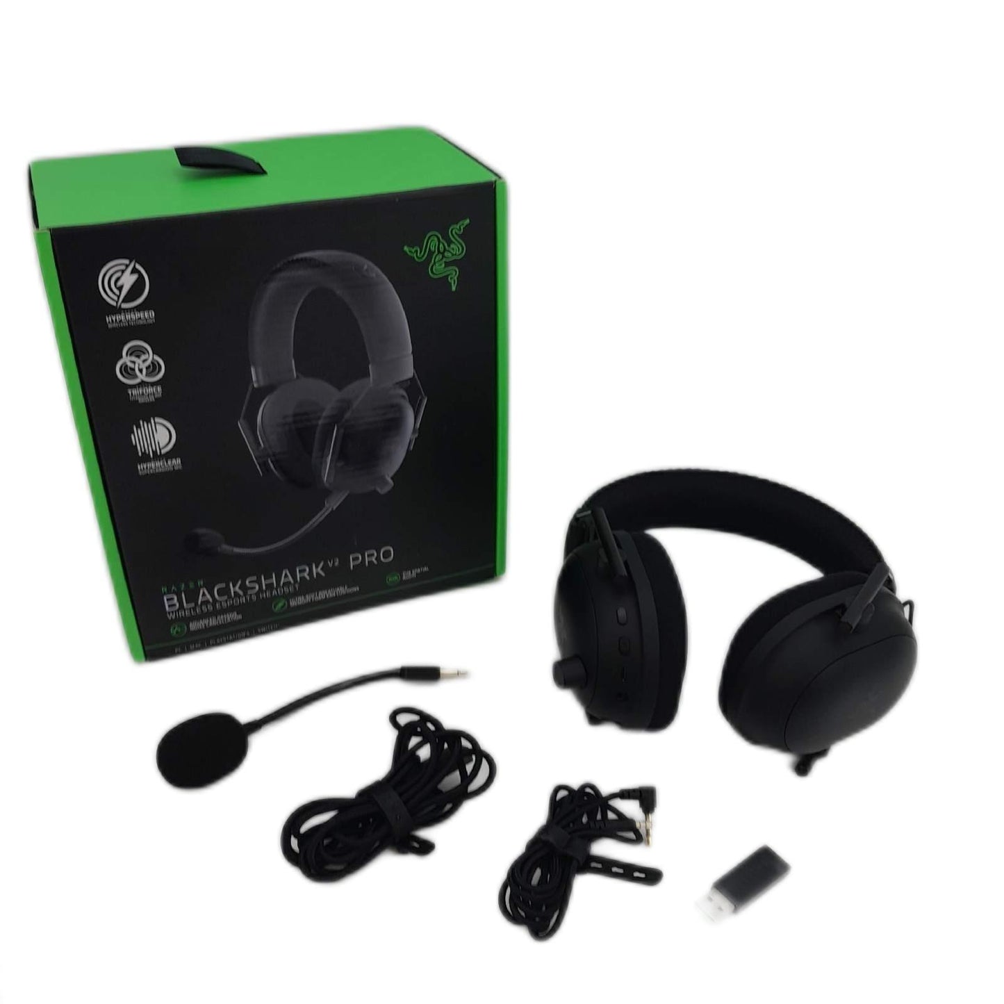 Razer Kopfhörer Gaming V2 Esports Titan HyperClear Sound Mikrofon defekt