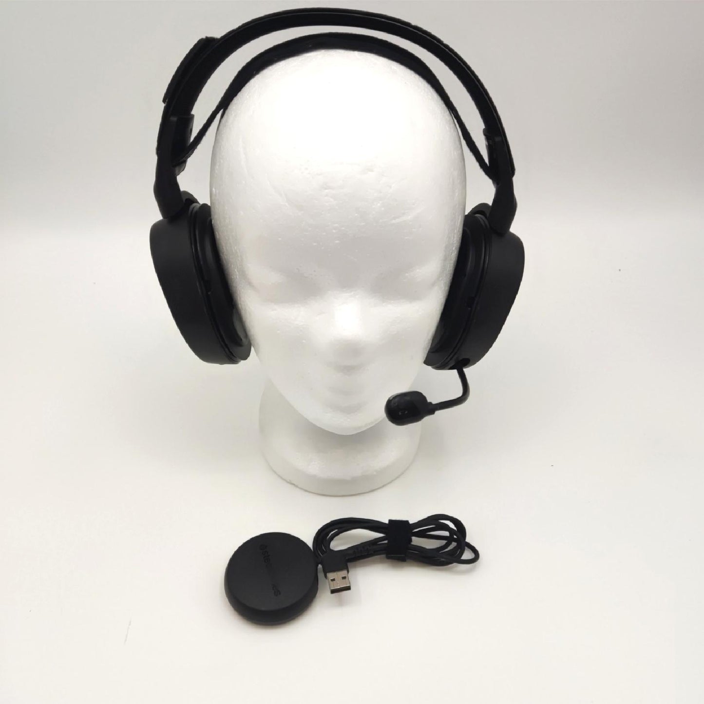 SteelSeries Arctis 9 Dual kabelloses Gaming Headset gebraucht ohne Ohrpolster