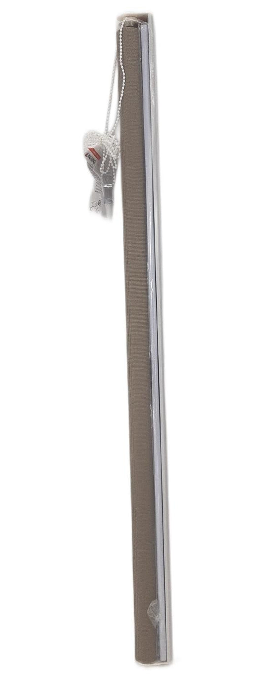 Blindecor Lira doppelrollo - duo rollo tag und nacht Beige - 120 x 250 cm (Breite x Länge) | Stoffgröße 117 x 245 cm | Fensterrollo zebra