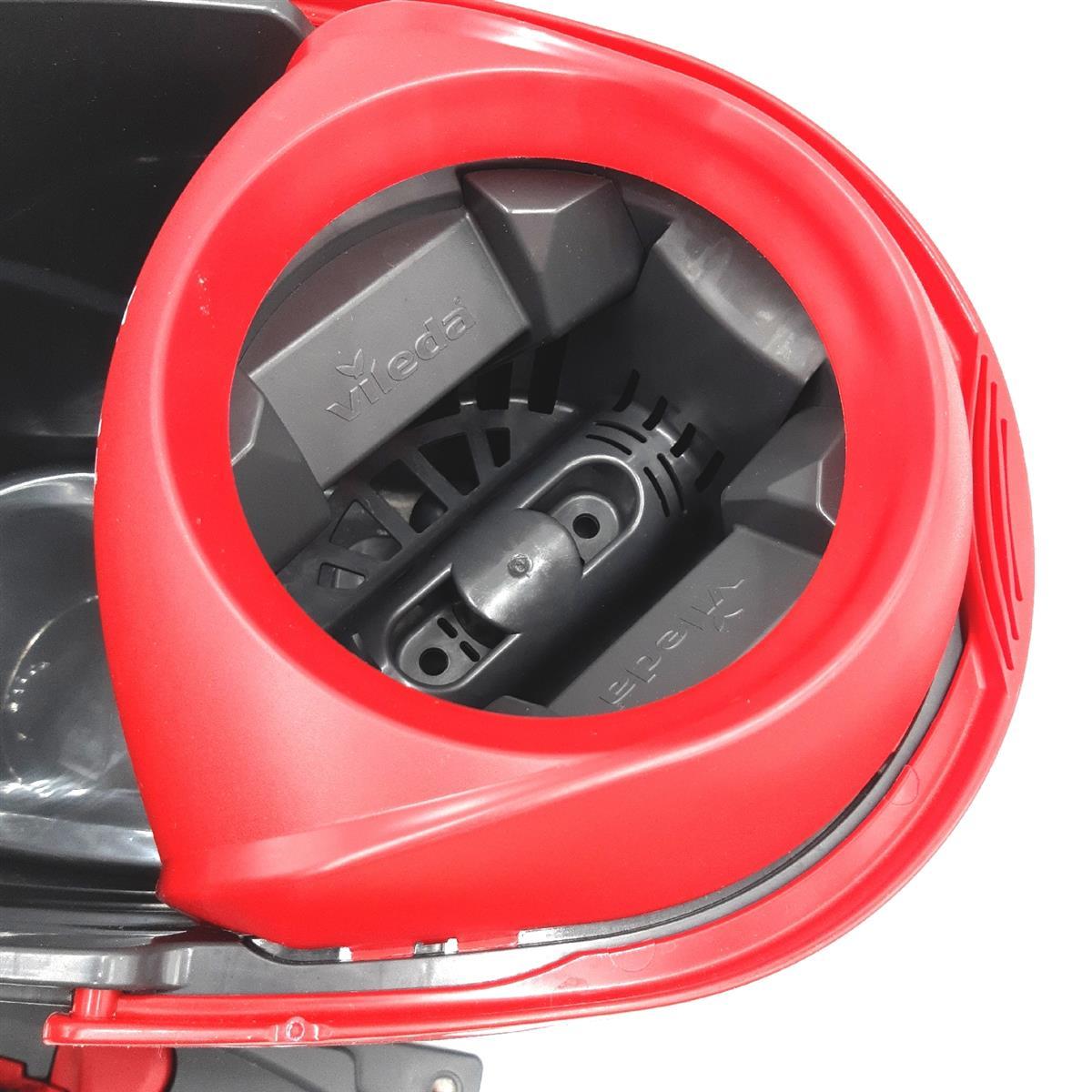 Vileda Ultramax Turbo XL Set Bodenwischer mit Teleskopstiel grosser Wischmop fuer grosse Flaechen