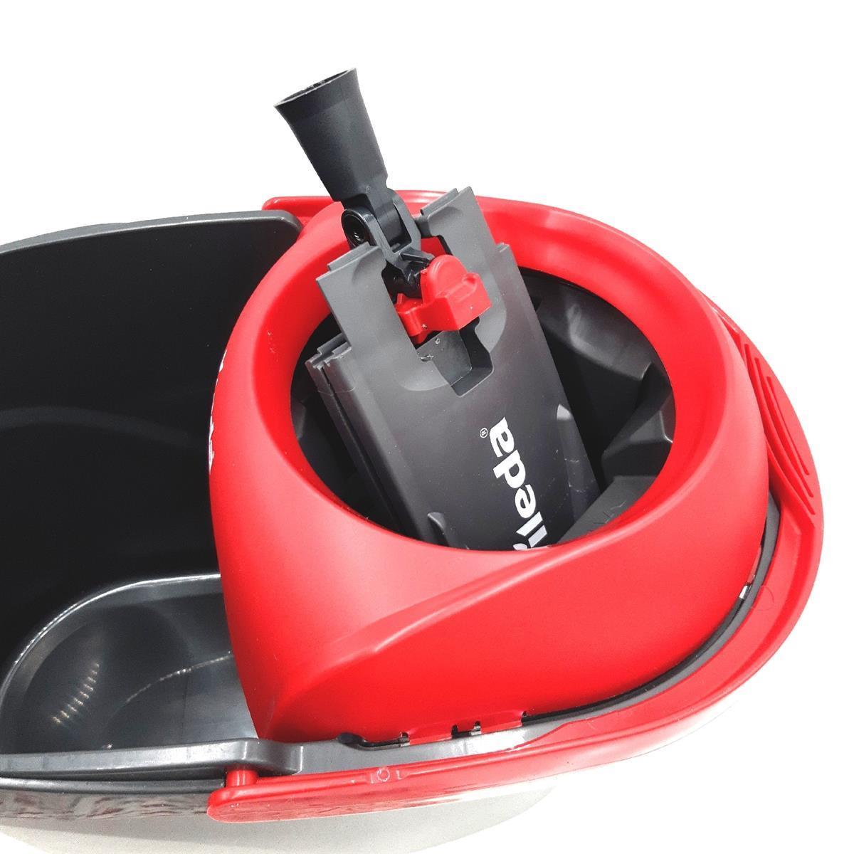 Vileda Ultramax Turbo XL Set Bodenwischer mit Teleskopstiel grosser Wischmop fuer grosse Flaechen