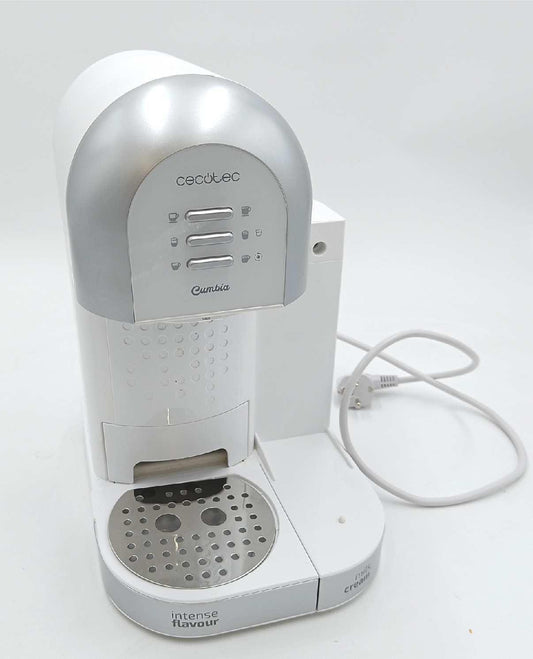 Cecotec Halbautomatischer Kaffee Instant Power-ccino 20 Chic White unvollständig