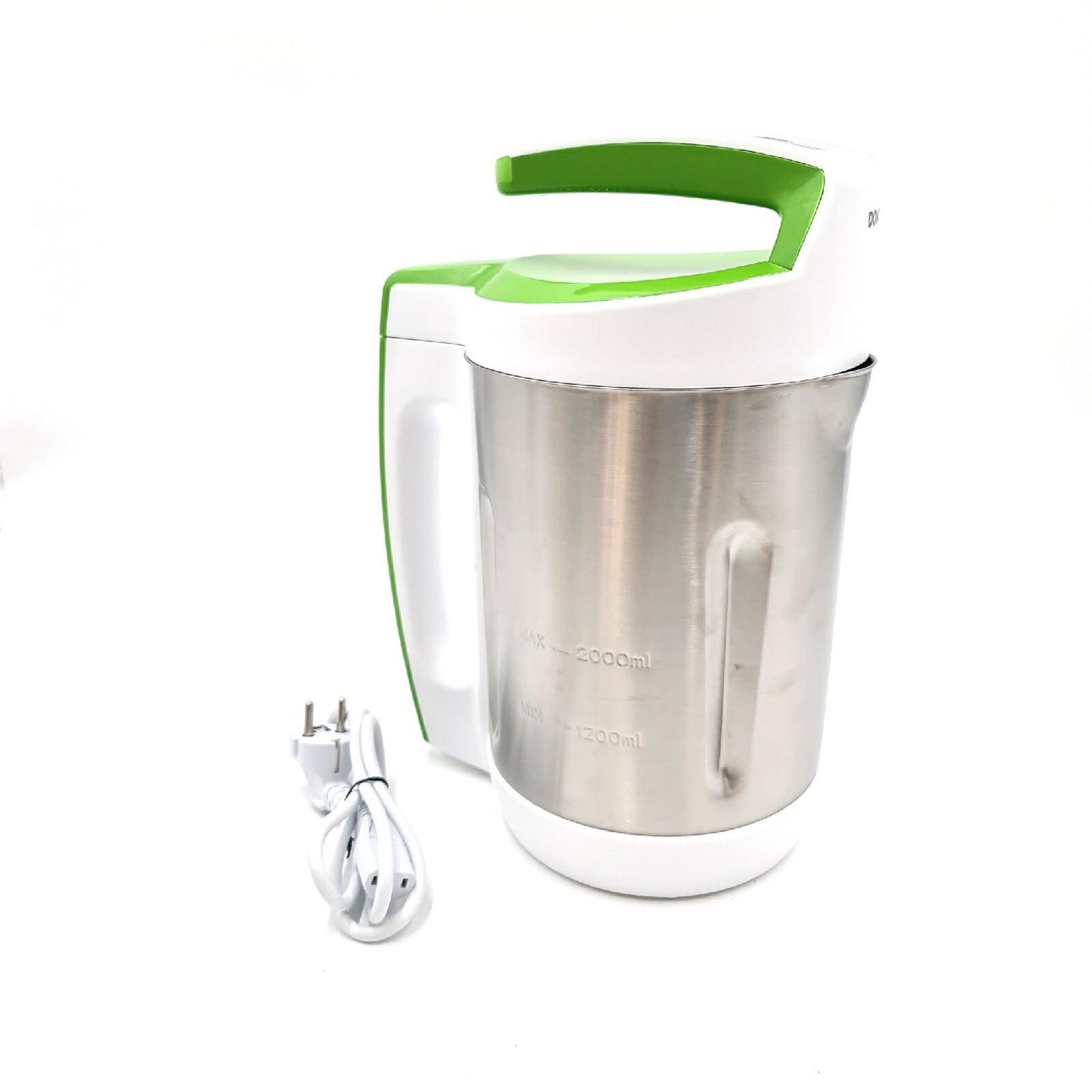 DOMO DO705BL Suppenkocher - 2L - 6 Programme - LED - Mit Marmeladenfunktion - Edelstahl
