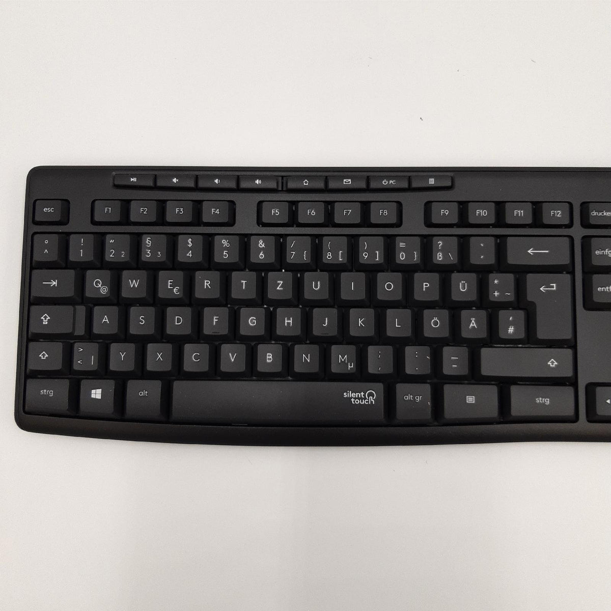 Logitech MK295 kabelloses Tastatur Maus Set SilentTouch Technologie komfortables Design