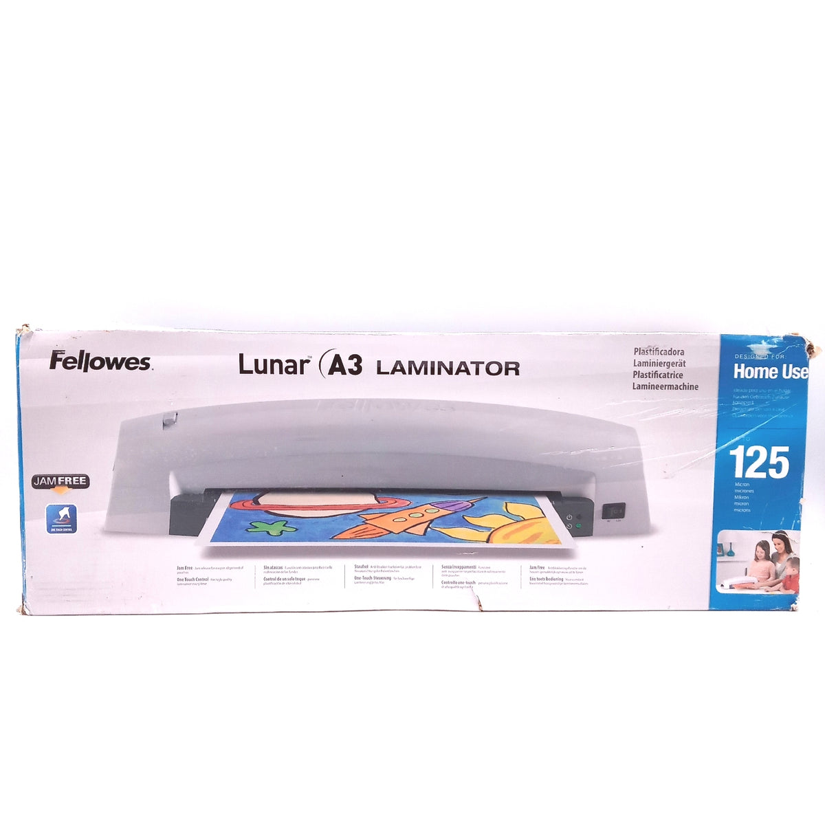 Fellowes Lunar A3 Laminiergerät Einsteiger 80 bis 125 Mikron Laminierfolien bis A3 Format