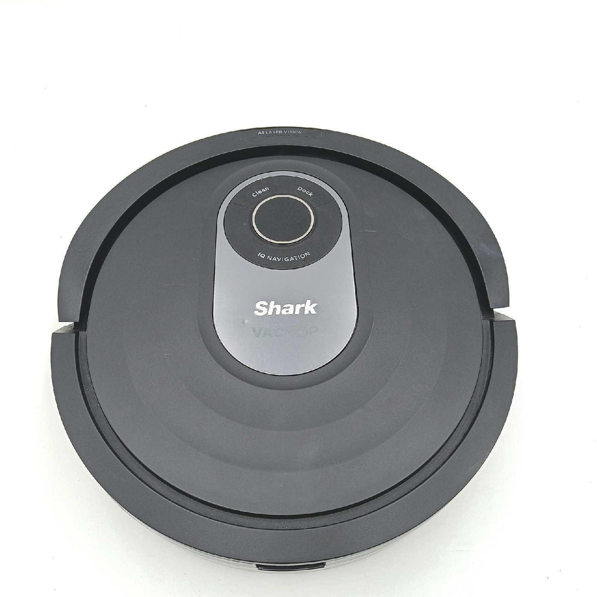 Shark AI Robot VacMop Saugroboter  Staubsauger-Roboter mit Wischfunktion  Anti Hair Wrap  Teppich und Hartboden  Roboterstaubsauger  90 Min Laufzeit  manuelle und App-Steuerung  Schwarz  RV2001WDEU