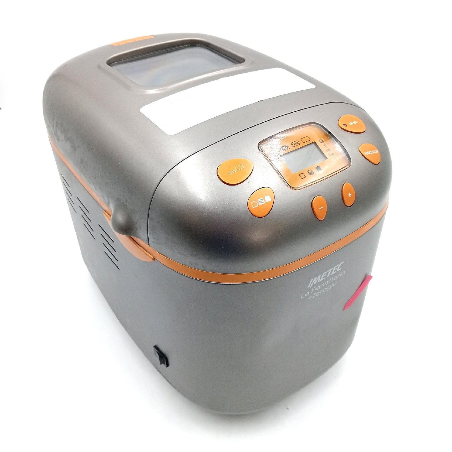Imetec Brotbackautomat Zeroglu Gerät Brot Ciabattas Brötchen Kuchen nützlich