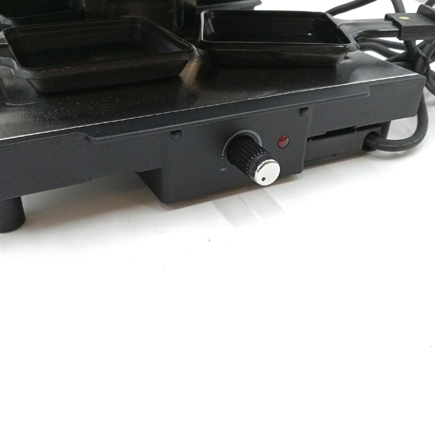 SEVERIN Raclette Naturgrillstein 1700 KunststoffEdelstahl Gebrauchsspuren Essensspaß