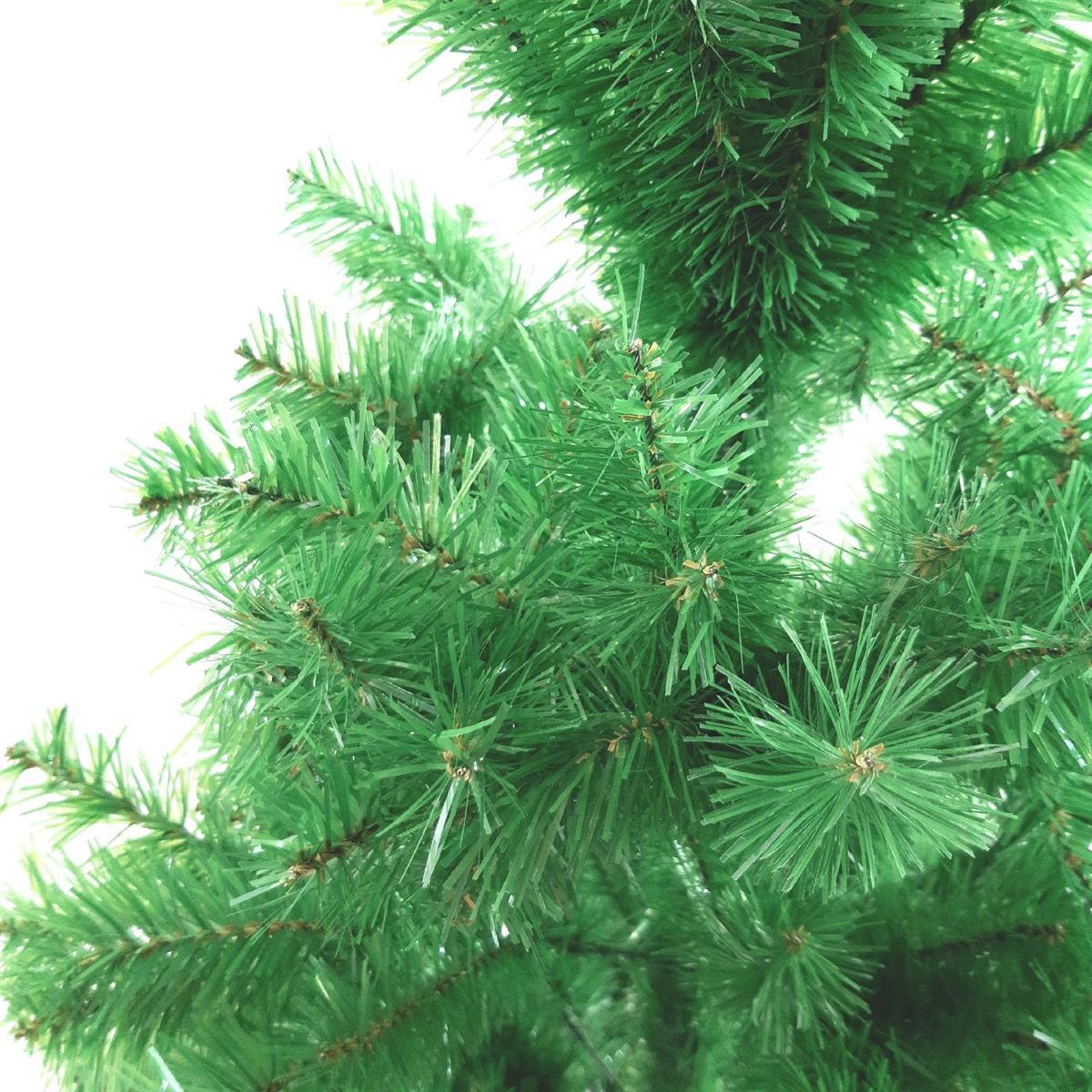 SOLAGUA NAVIDAD Künstlicher Weihnachtsbaum, Lametta-Blatt-Tanne 120–210cm Bäume mit Metallunterstützung (Glitzergrün, 180cm 477Tips)