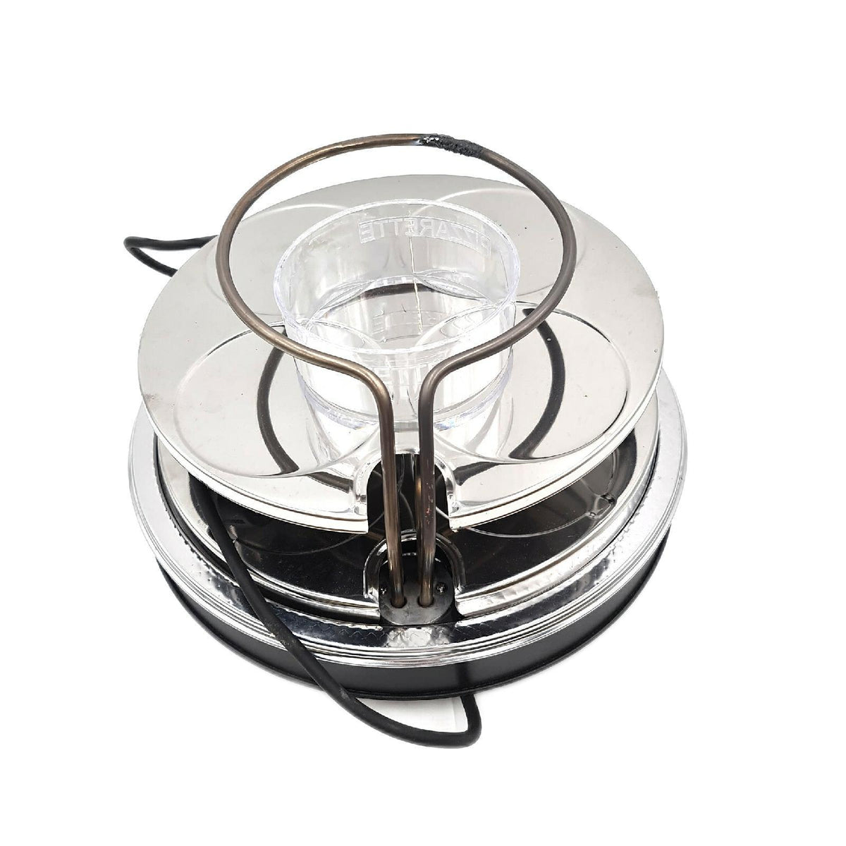 Emerio Pizzaofen  PIZZARETTE das Original  handgemachte Terracotta Tonhaube  patentiertes Design  für Mini-Pizza  echter Familien-Spaß für 8 Personen  PO-116124.1  Pink