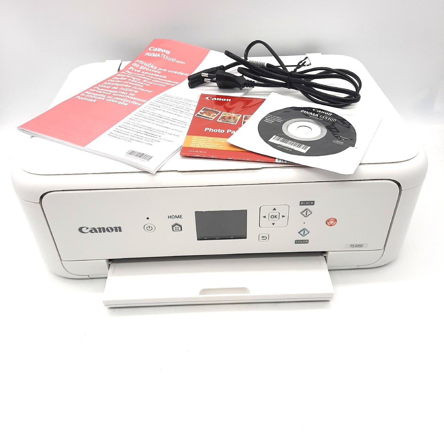 Canon PIXMA TS5151 Drucker Farbtintenstrahl Multifunktionsgerät  - Unvollständig