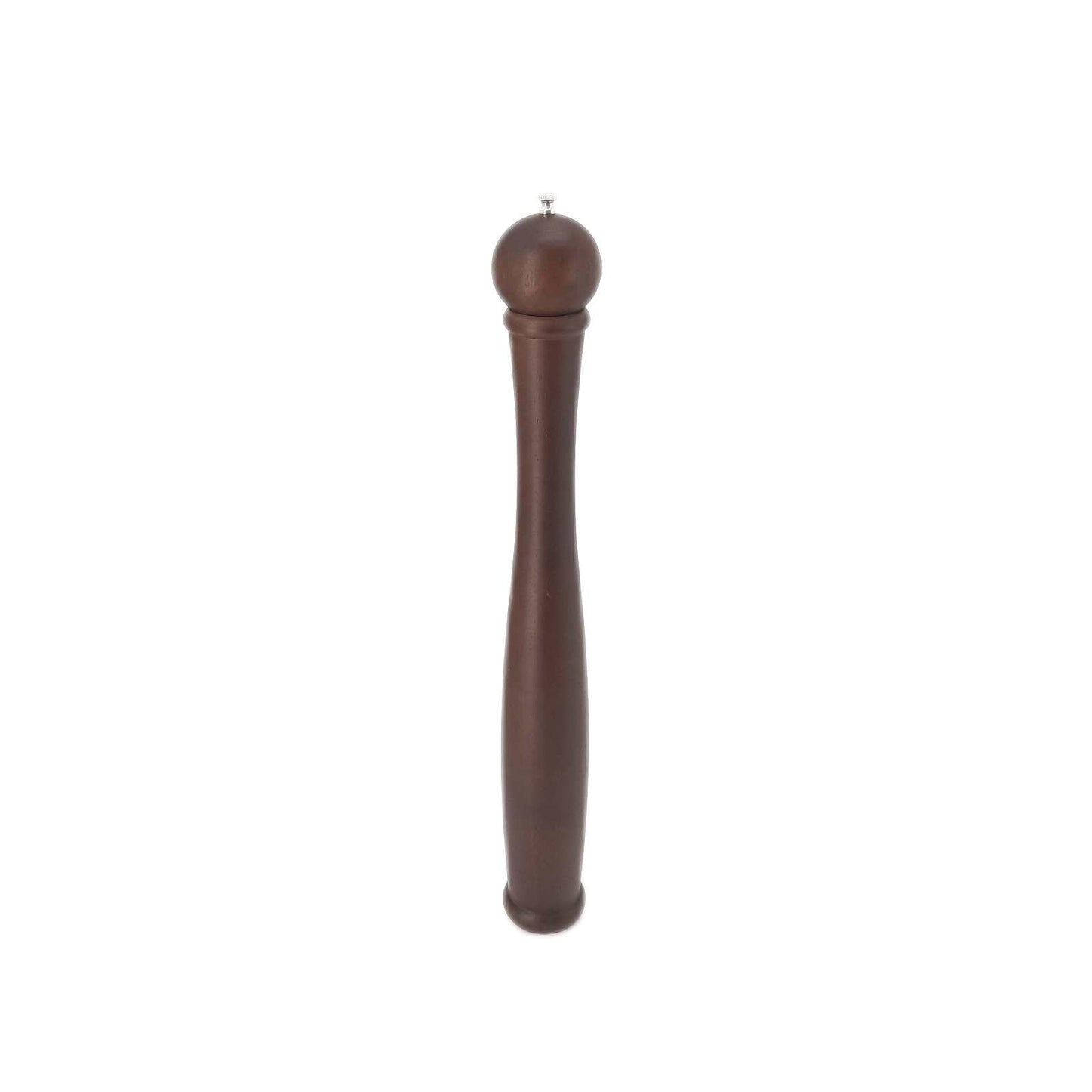 Olympia Salz- und Pfeffermühle aus Holz (einzeln), dunkles Holz, Übergröße, Abmessungen: 61(H)cm, einstellbares Mahlwerk, Salz- oder Pfeffermühle mit austauschbaren Aufsätzen, GJ009