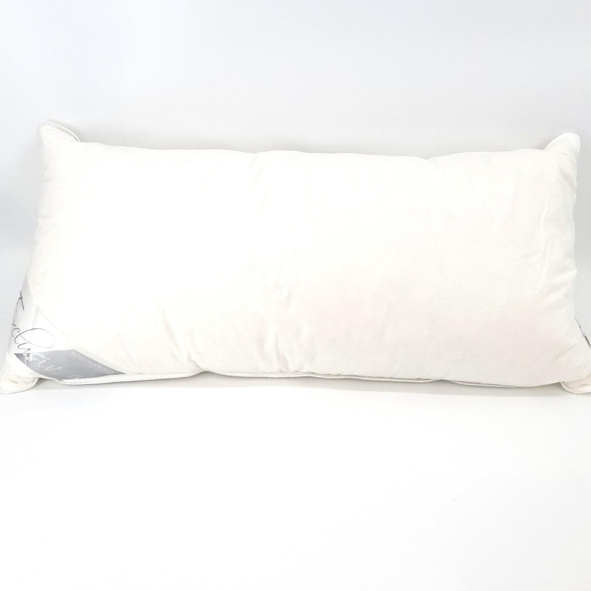 Linea Exclusiv Dreikammer Kopfkissen 40x80 weich 90 Prozent Daunen 10 Prozent Feder waschbar bis 60 Grad