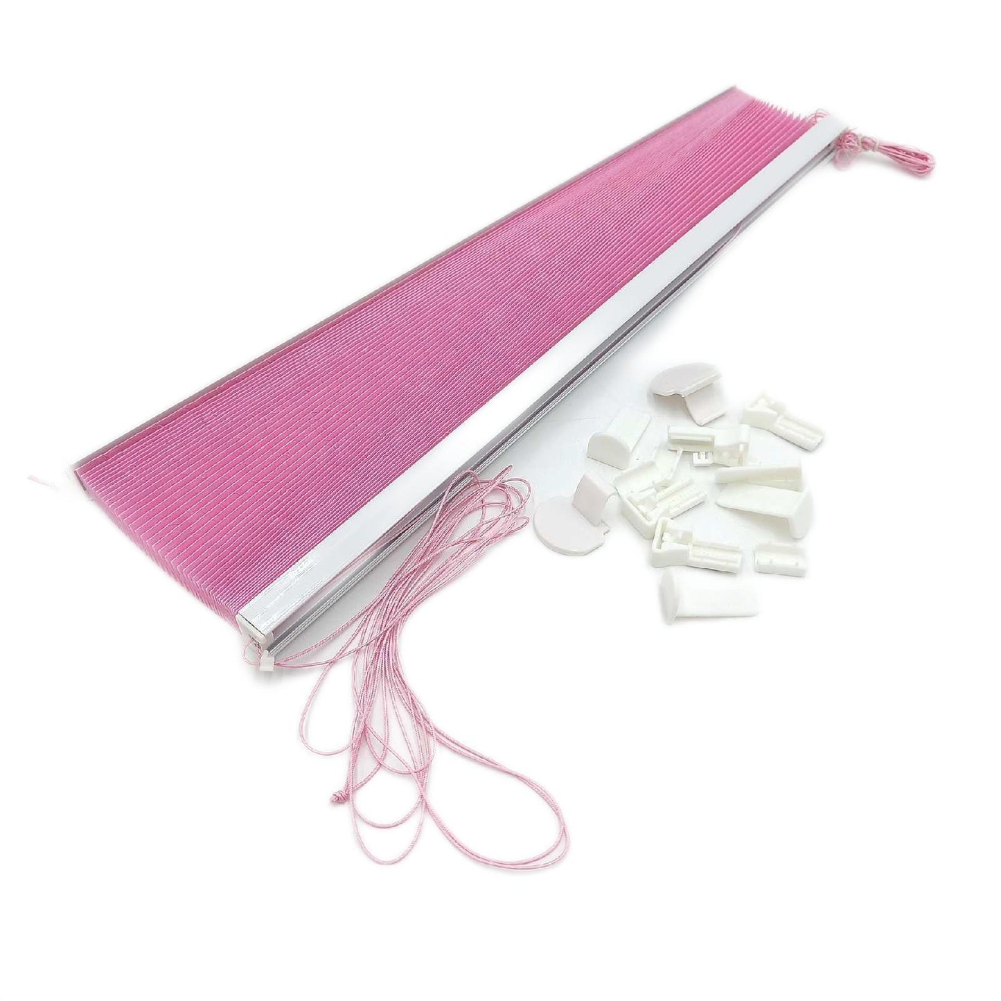 K Home Plissee Fensterdekoration Raumtextilien Klemmfix Pink Lichtschutz Crushed Opt
