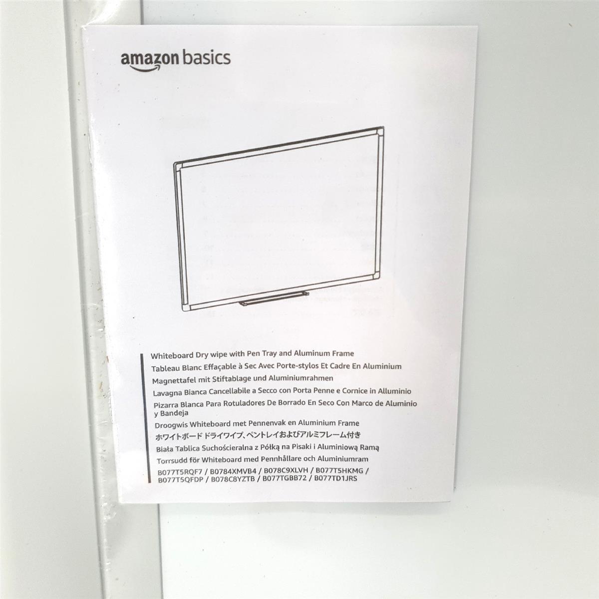 Amazon Basics Whiteboard Schreibtafel Bürobedarf 60 x 45 cm trocken abwischbar